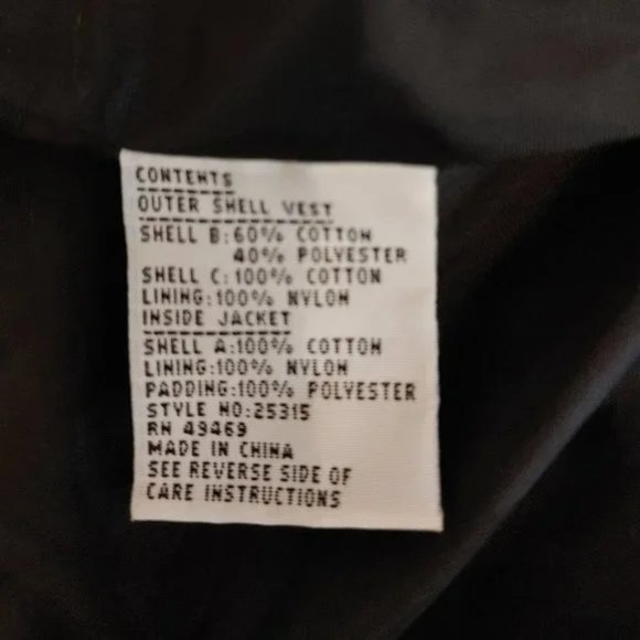 Mulberry Street Men's Buffalo Plaid Fleece Utility Cargo Vest(L) EUC - Picture 4 of 9